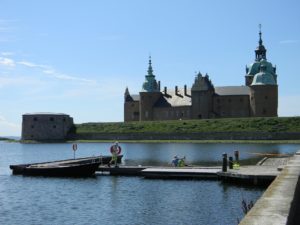 Kalmar Slott Schloss Hafen Wasser