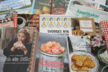 schwedische Kochbücher Bücher Bücherstapel