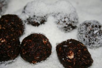 Chokladbollar Kokos Kakao Schokolade Konfekt