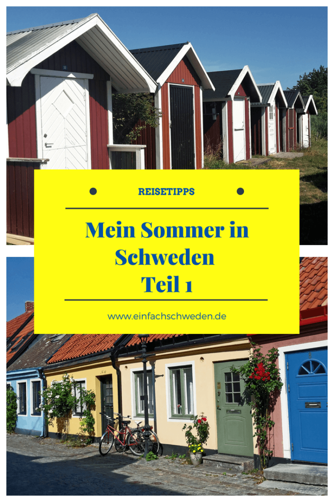 Meinen Urlaub in Schweden im Sommer 2018 habe ich in vollen Zügen genossen und sehr viel gesehen und erlebt. In diesem ersten Teil verrate ich Dir schon ein paar Tipps, die Du für Deine nächste Reise einplanen kannst. #einfachschweden #schweden #urlaubinschweden