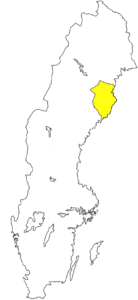 Västerbotten Landschaft Schweden Norrland