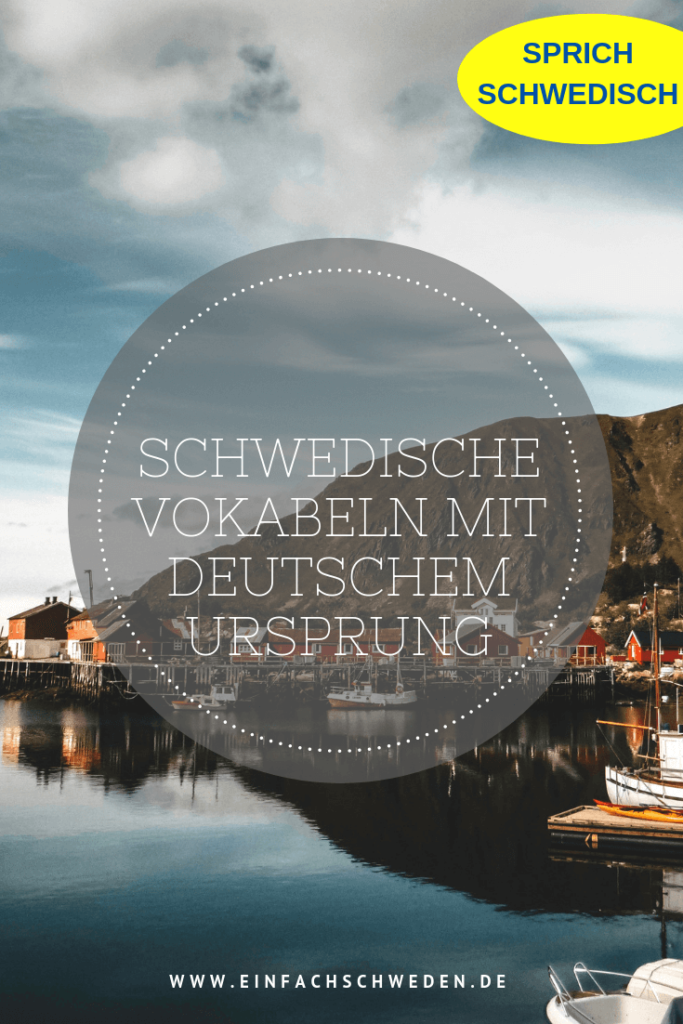 Jede Sprache wird durch etwas beeinflusst. So auch die schwedische Sprache durch die deutsche. Heute gibt es immer noch viele schwedische Wörter, die ihren Ursprung in der deutschen Sprache haben. #schwedischlernen #schwedisch #sprachelernen #einfachschweden #schweden