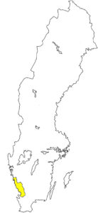 Halland Silouette Schweden Landschaft