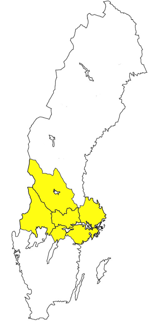 Svealand Schweden Landesteil