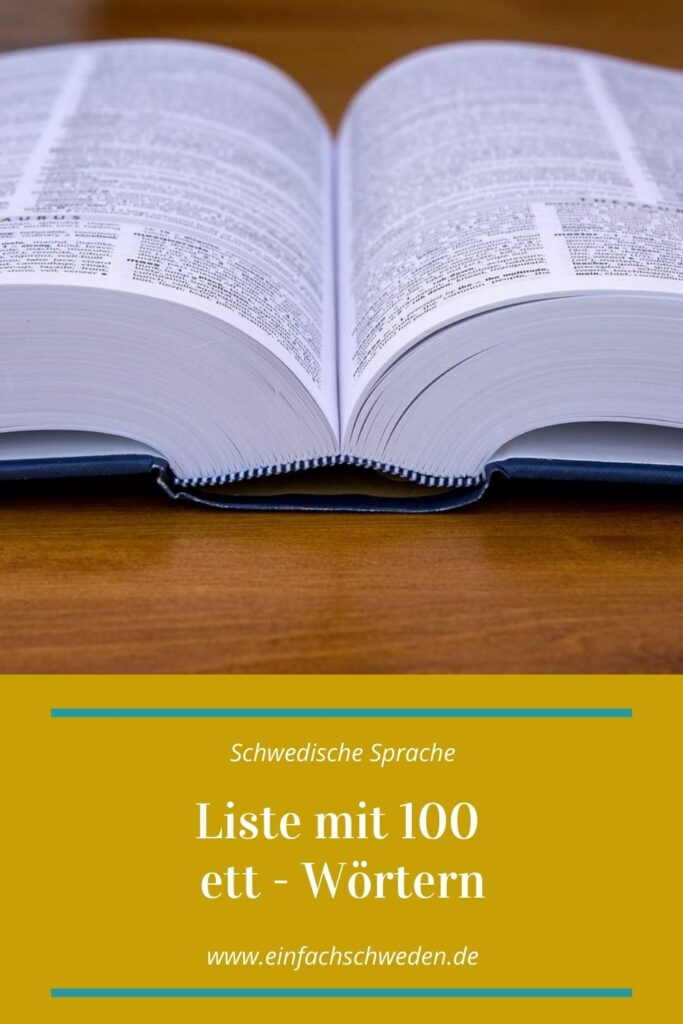 Etwas, was die Deutschsprachigen in der schwedischen Sprache schwer verstehen sind die en - und ett - Wörter bzw. wann ist es en und wann ett. Leider gibt es da auch nicht so viele Regeln. Ein paar Hinweise, wie Du die ett-Wörter finden kannst und eine Liste von 100 Wörtern gibt es in diesem Artikel. #einfachschweden #schwedischlernen