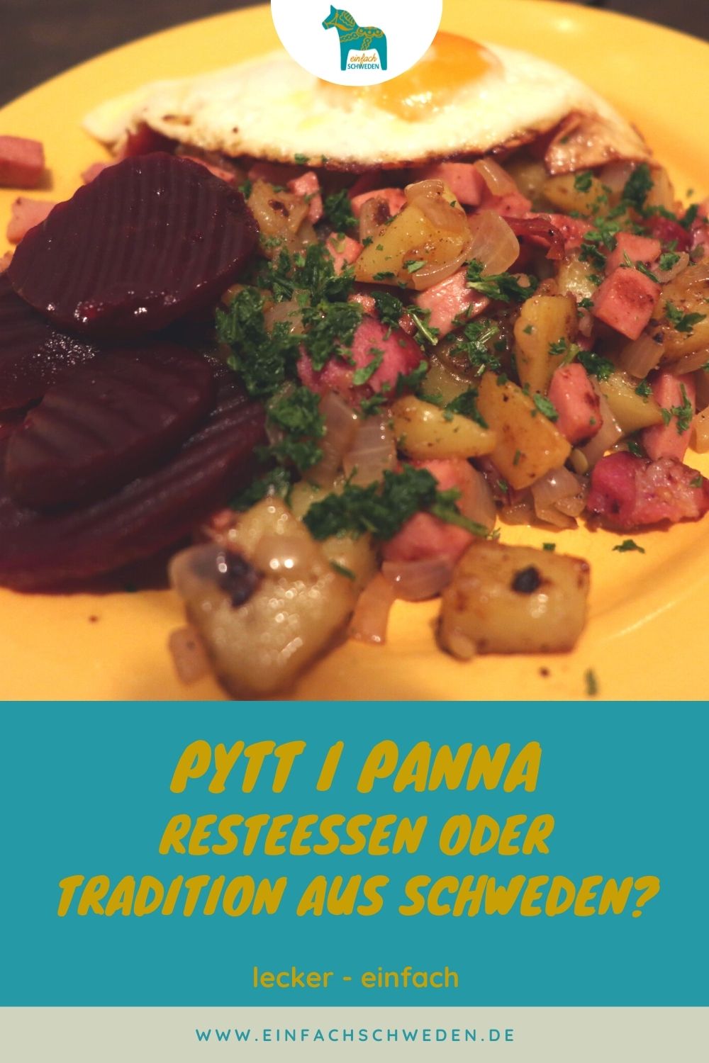 Pytt i Panna - das Resteessen aus Schweden - einfachschweden.de