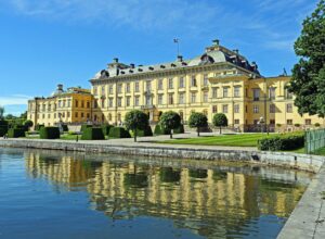 Drottningholm Schweden Schloss Slott Wasser Sverige