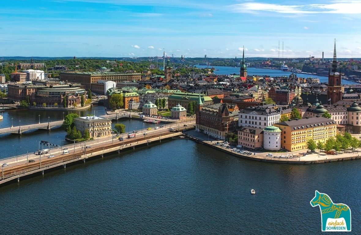 Stockholm Hauptstadt Schweden Wasser