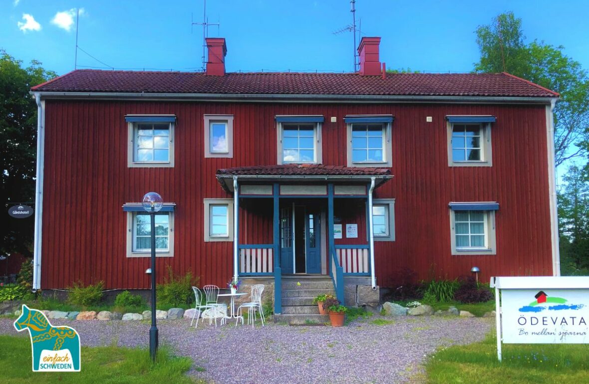 Ödevata Småland Schweden Nachhaltigkeit Gewächshaus exotische Früchte Hotel Ferienwohnung