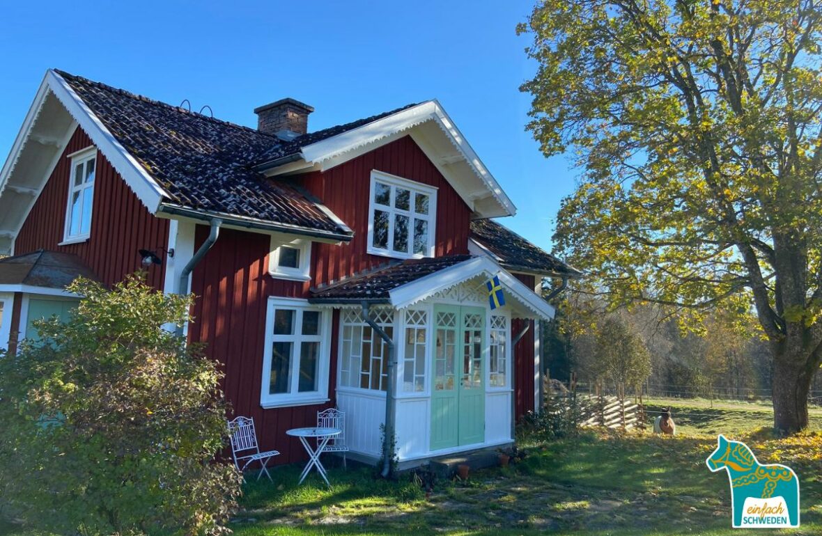 Schwedenhaus Schweden Haus rotes Haus Ferien Urlaub
